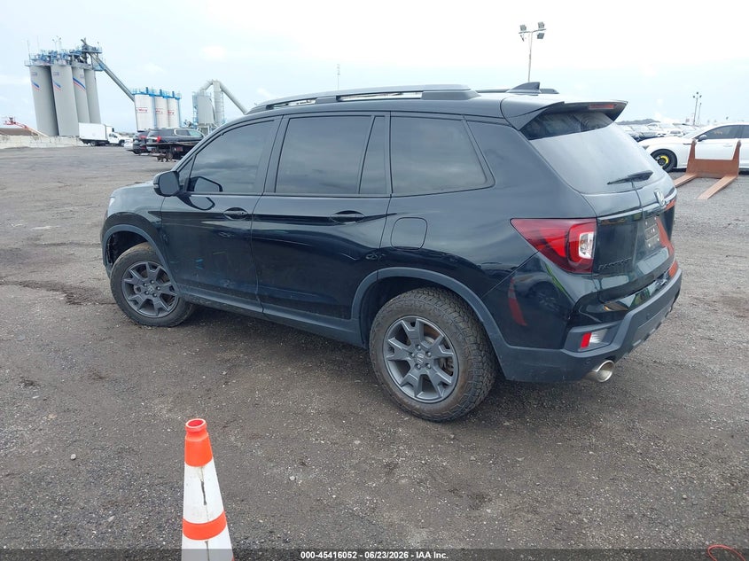 Vin: 5fnyf8h62rb019172, lot: 45914074, honda passport awd trailsport 20243