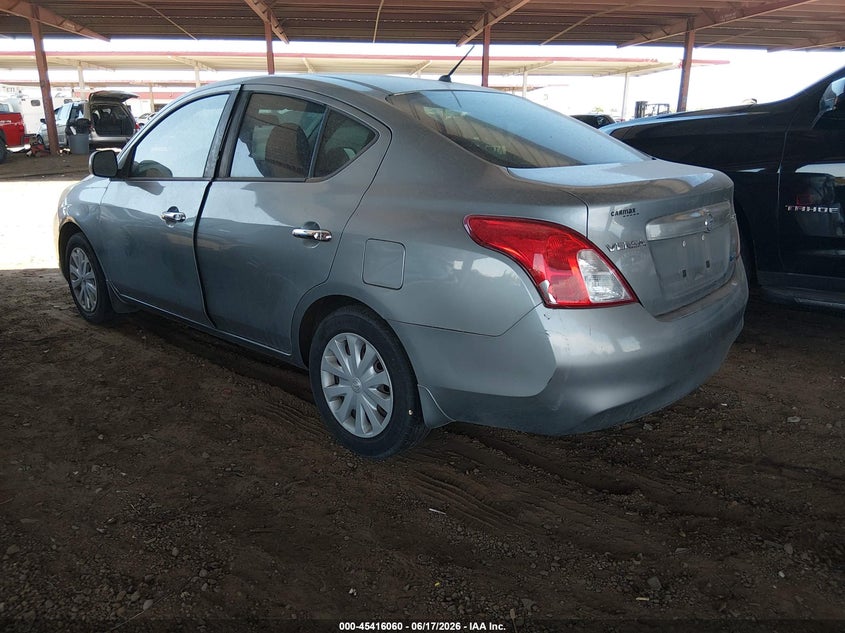 Vin: 3n1cn7ap6cl903458, lot: 45914082, nissan versa 1.6 sv 20123