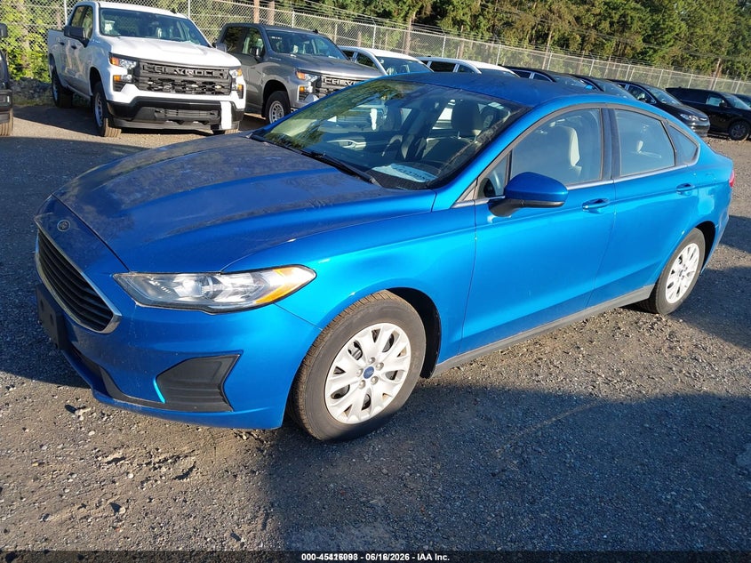 2020 Ford Fusion S 3FA6P0G71LR201070 photo 1