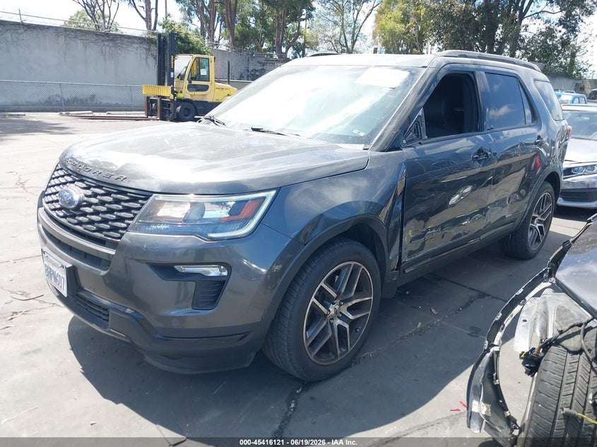Vin: 1fm5k8gtxkga19255, lot: 45914143, ford explorer sport 20192