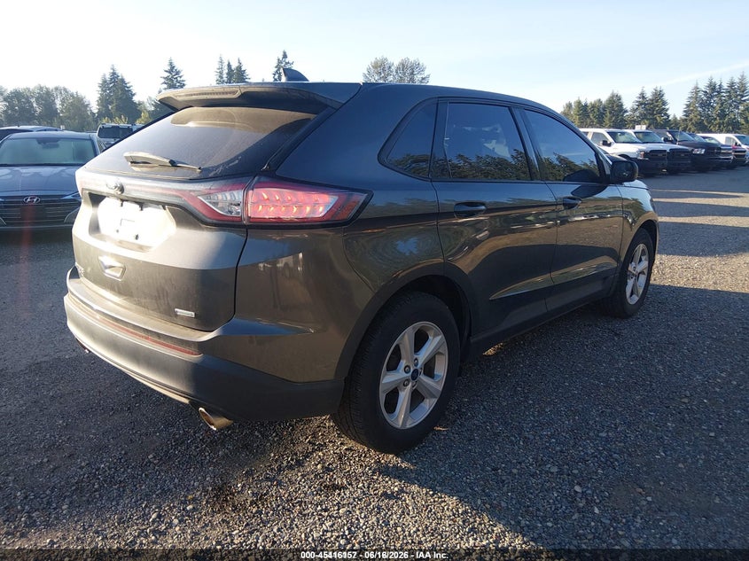 Vin: 2fmpk3g96jbb45473, lot: 45914179, ford edge se 20184