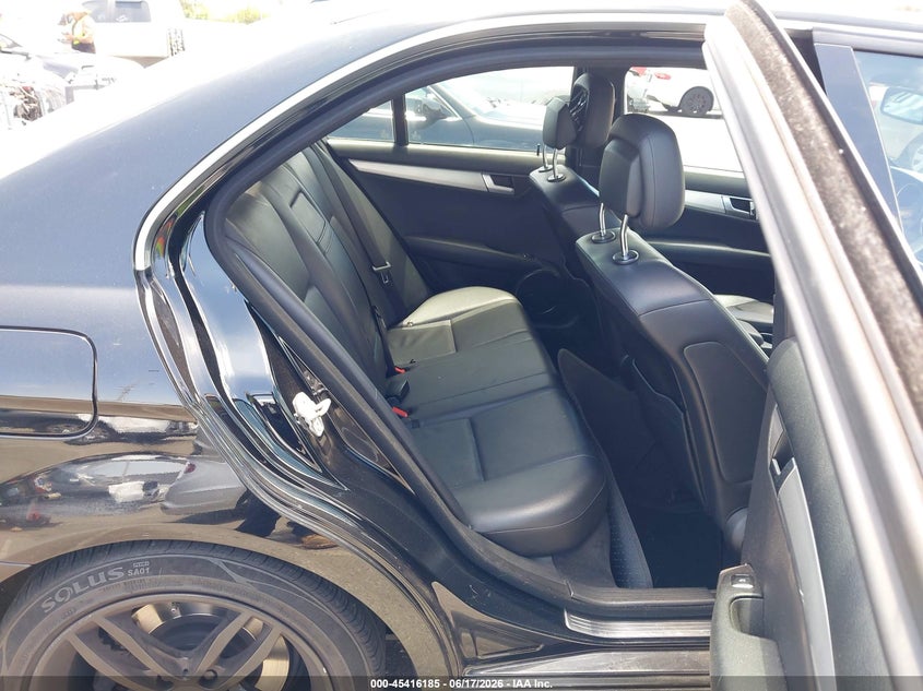 2012 MERCEDES-BENZ C 250 auction photo 8