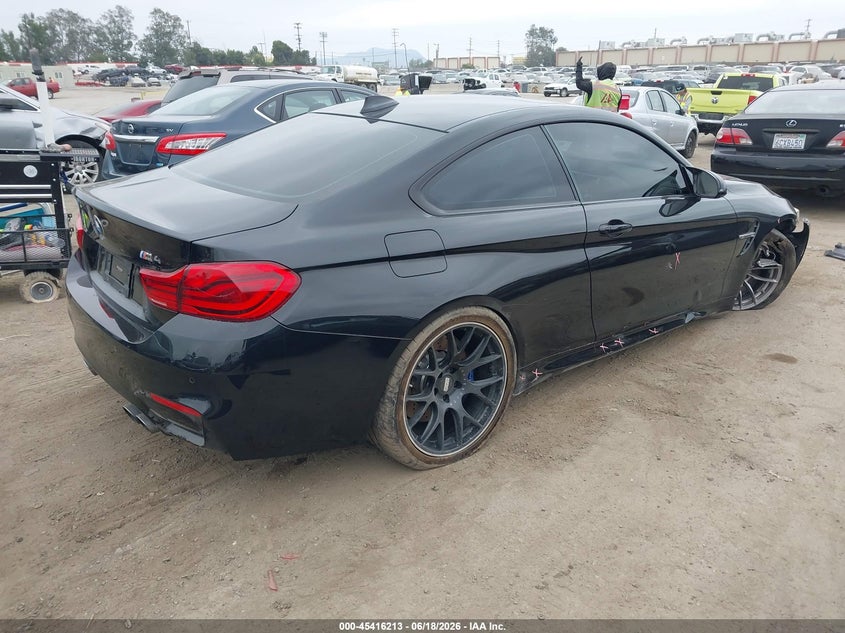 Vin: wbs4y9c51jaa92488, lot: 45914235, bmw m4 20184