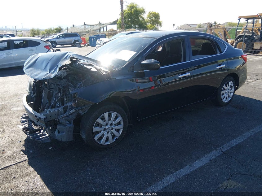 2017 NISSAN SENTRA auction photo 2