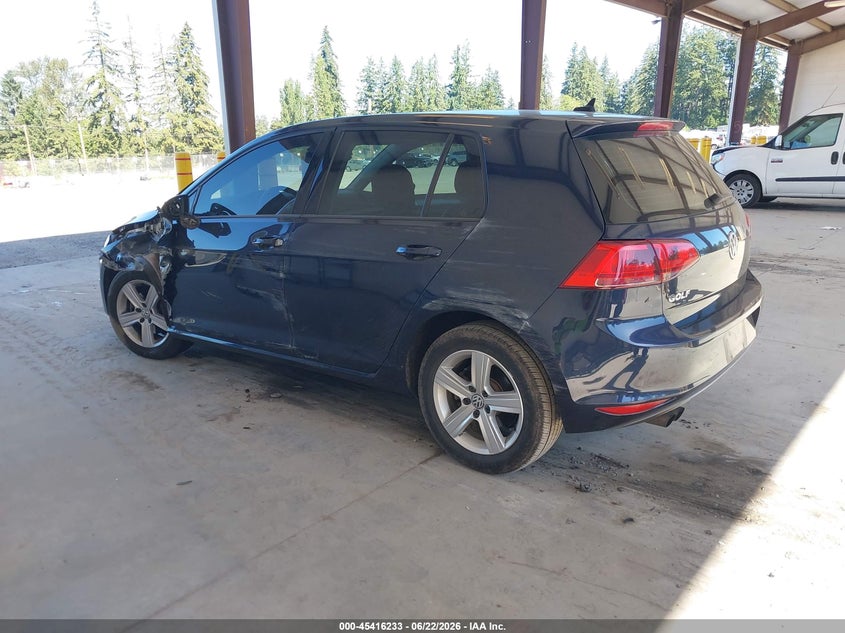 2017 VOLKSWAGEN GOLF auction photo 3