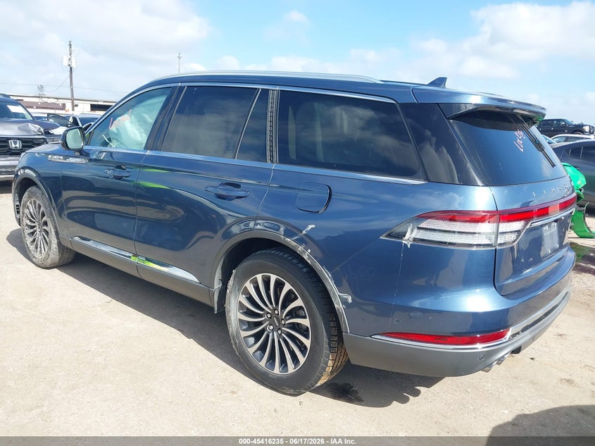 Vin: 5lm5j7xc4lgl23516, lot: 45914257, lincoln aviator reserve 20203