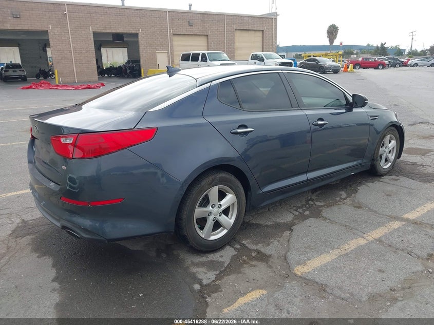 Vin: knagm4a79f5578550, lot: 45914310, kia optima lx 20154