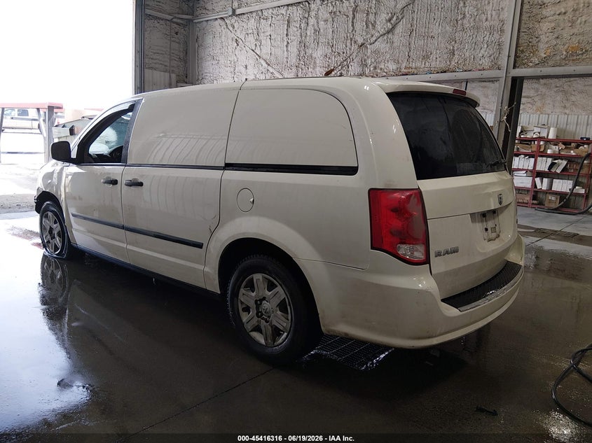 Vin: 2c4rrgag8dr622262, lot: 45914338, ram cargo tradesman 20133