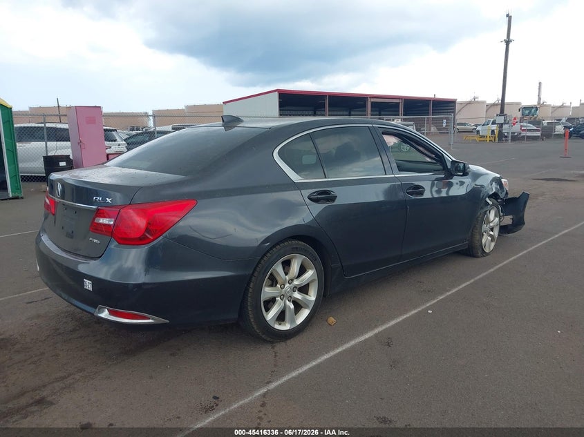 Vin: jh4kc1f38ec002896, lot: 45914358, acura rlx 20144