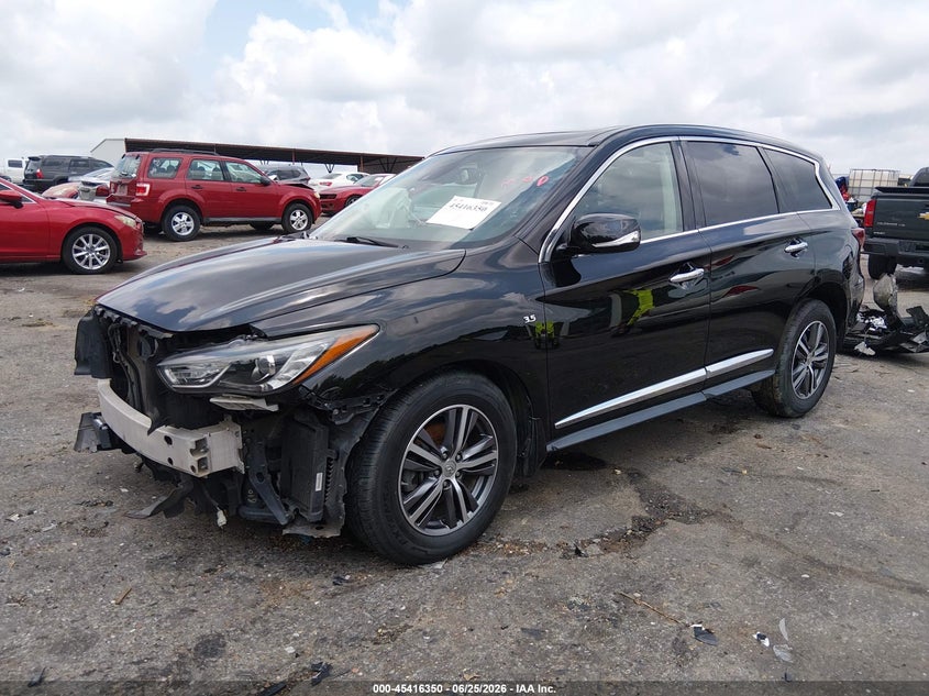 Vin: 5n1dl0mmxkc507765, lot: 45914372, infiniti qx60 pure 20192