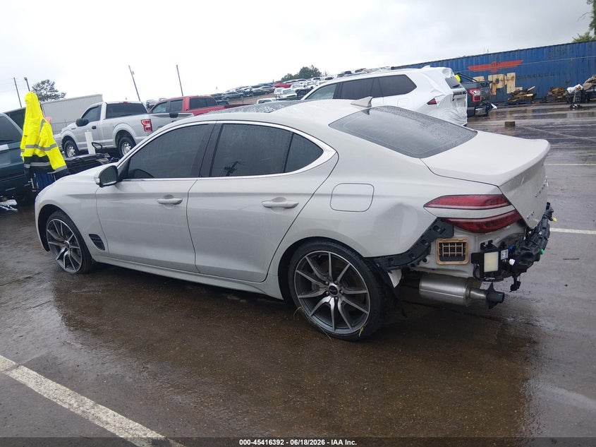 2026 Genesis G70 2.5T Awd Prestige VIN: KMTG34SC4TU171269 Lot: 45416392