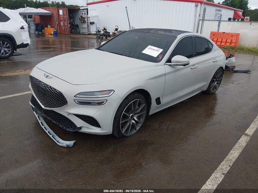 Vin: kmtg34sc4tu171269, lot: 45914414, genesis g70 2.5t awd prestige 20262