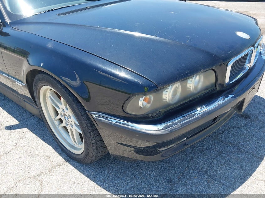 1995 BMW 7ER SEDAN 4.0L V8 FI DOHC 32V F