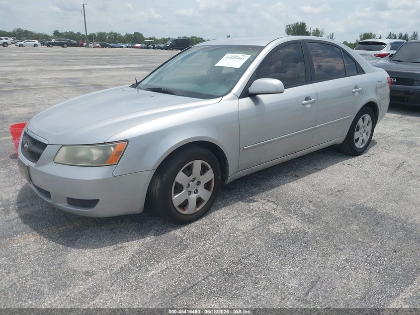 2007 Hyundai Sonata 5NPET46C27H251721 photo 1