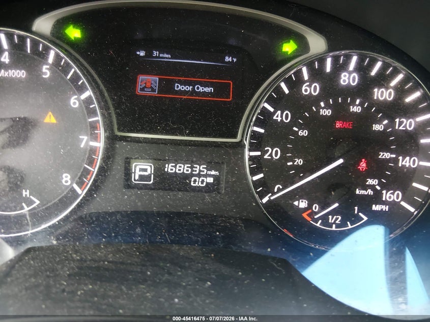 2013 NISSAN ALTIMA SEDAN 3.5L V-6 DOHC, VVT, 270HP
