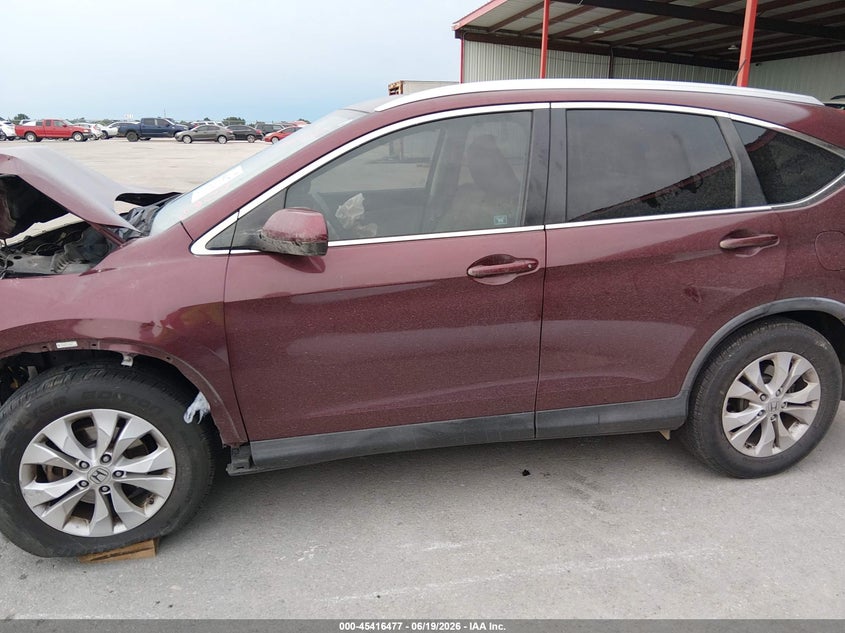 2012 HONDA CR-V SPORT UTILITY VEHICLE 2.4L I-4 DOHC, VVT, 185HP