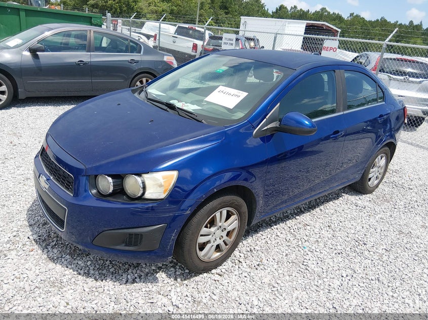 2013 Chevrolet Sonic Lt Auto 1G1JC5SHXD4239350 photo 1