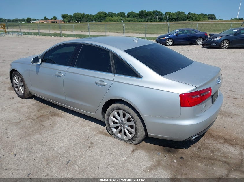 Vin: wauffafc4en057017, lot: 45914597, audi a6 2.0t premium 20143