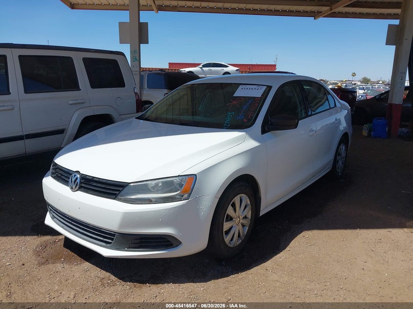3VW2K7AJ1EM427403 2014 VOLKSWAGEN JETTA 2.0L S photo 1