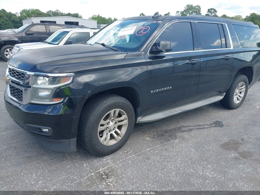 2015 Chevrolet Suburban 1500 Lt 1GNSCJKC8FR507916 photo 1
