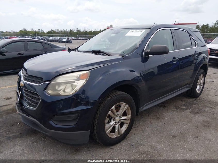 2016 Chevrolet Equinox Ls 2GNALBEK9G1153998 photo 1
