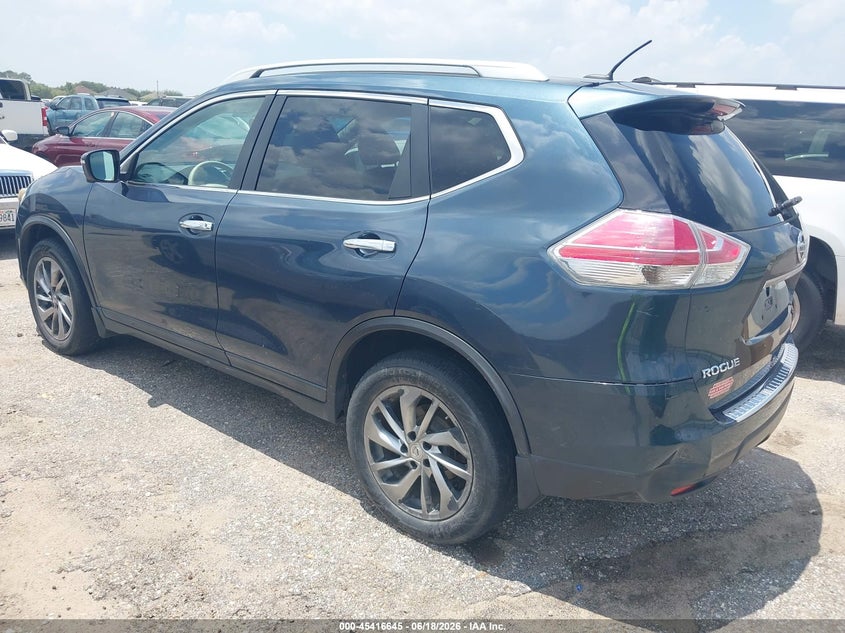 Vin: 5n1at2mv2ec826671, lot: 45914696, nissan rogue sl 20143