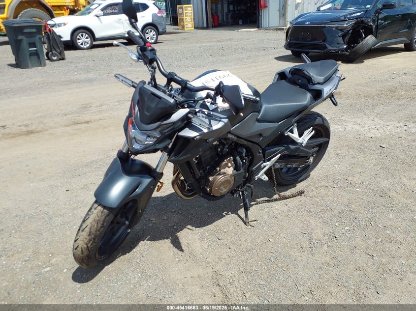 2021 Honda —, Rear, IAAI, VIN MLHPC6358M5200257 — photo 2