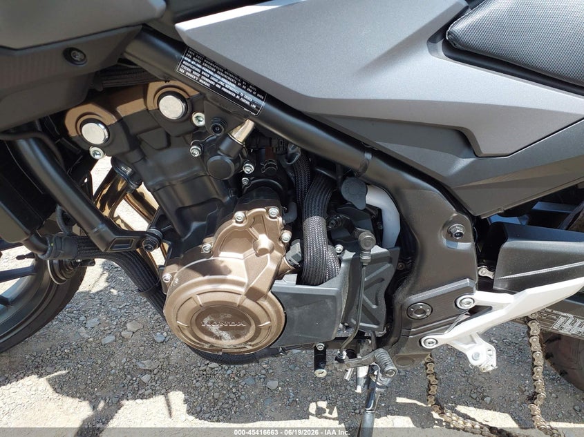 2021 Honda Cb500 Fa VIN: MLHPC6358M5200257 Lot: 45416663