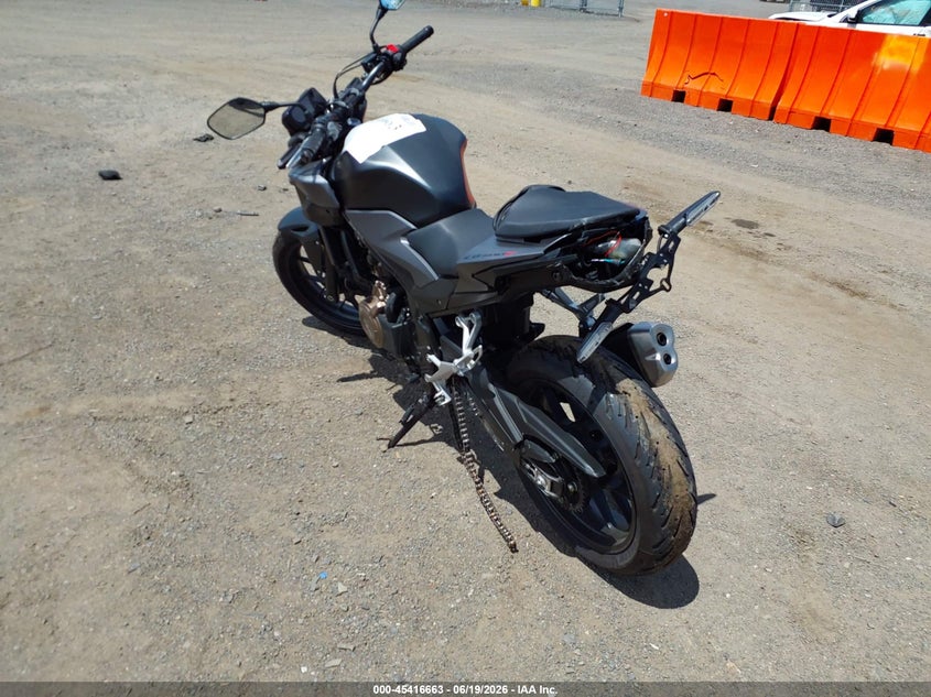 2021 HONDA CB500 auction photo 3