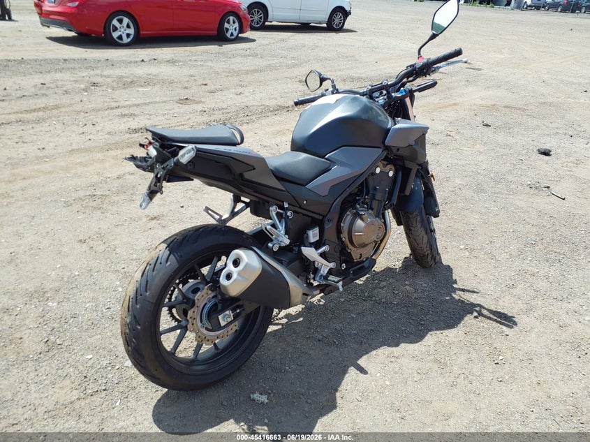2021 HONDA CB500 auction photo 4