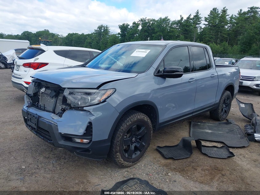 VIN 5FPYK3F89SB039631 2025 HONDA RIDGELINE BLACK EDITION
