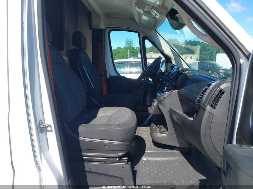 Vin: 3c6mrvjgxpe526242, lot: 45914776, ram promaster 3500 cargo van high roof 159 wb ext 20234