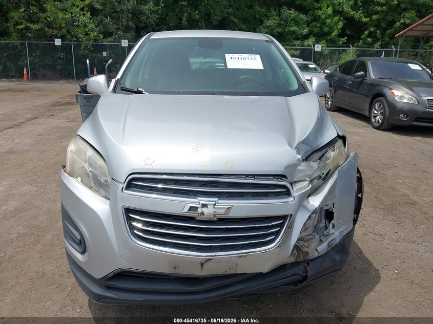 2015 CHEVROLET TRAX SPORT UTILITY VEHICLE 1.4L I-4 DOHC, VVT, TURBO, 138HP