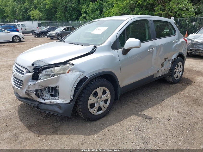 2015 CHEVROLET TRAX SPORT UTILITY VEHICLE 1.4L I-4 DOHC, VVT, TURBO, 138HP