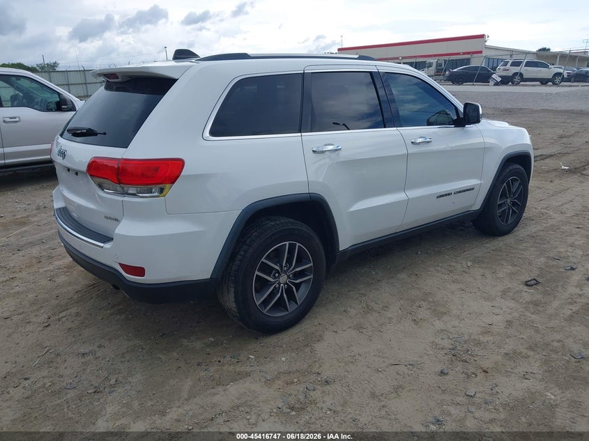 2017 JEEP GRAND CHEROKEE auction photo 4