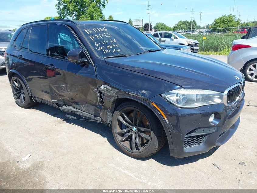2017 BMW X5 M VIN: 5YMKT6C31H0X20676 Lot: 45416782