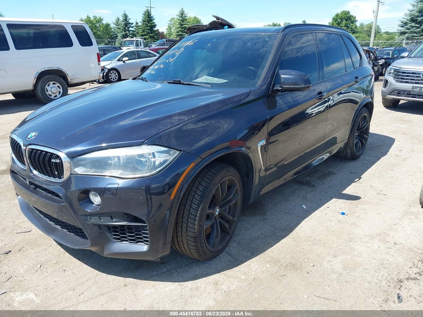 Vin: 5ymkt6c31h0x20676, lot: 45914833, bmw x5 m 20172