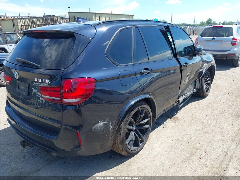 Vin: 5ymkt6c31h0x20676, lot: 45914833, bmw x5 m 20174