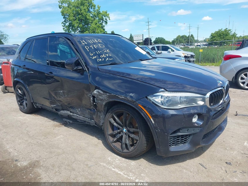 2017 BMW X5 M VIN: 5YMKT6C31H0X20676 Lot: 45416782