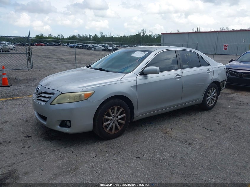 2010 Toyota Camry Xle V6 JTNBK3EK5A3046546 photo 1