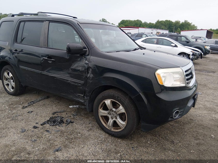 Vin: 5fnyf4h52eb053087, lot: 45914896, honda pilot ex-l 2014 img_1
