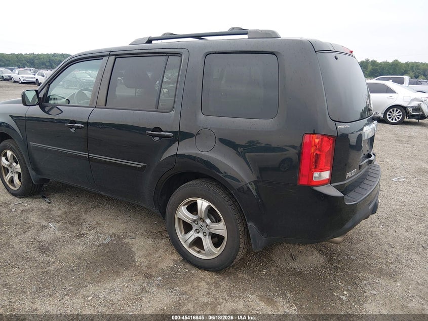 Vin: 5fnyf4h52eb053087, lot: 45914896, honda pilot ex-l 20143