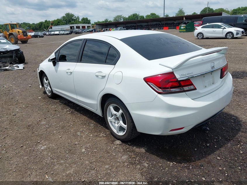 2013 HONDA CIVIC SEDAN 1.8L I-4 VVT, 140HP