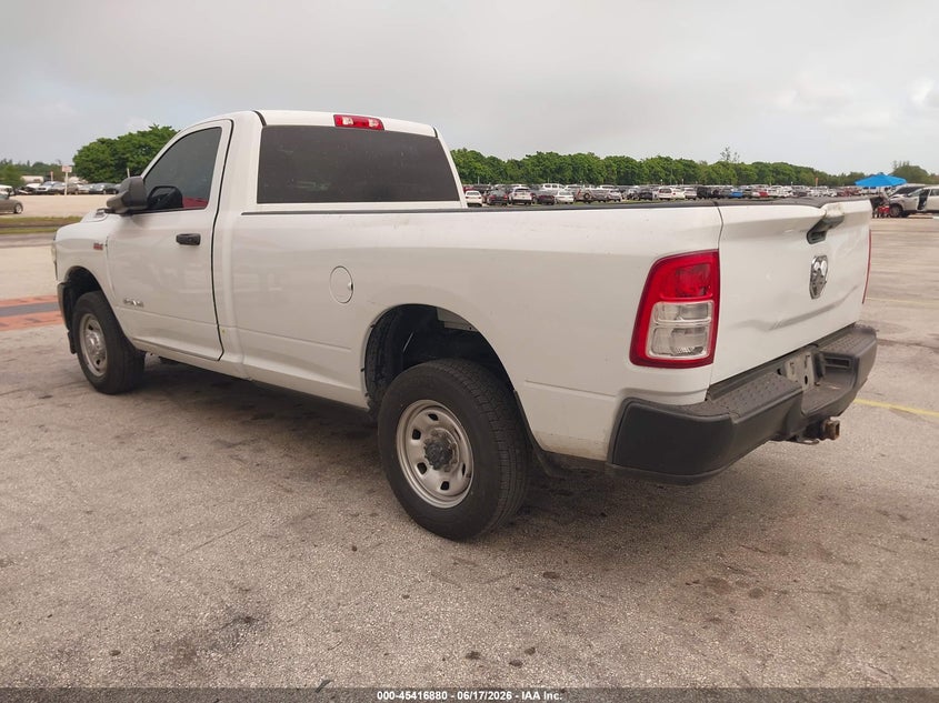 Vin: 3c6mr4aj6ng237558, lot: 45914931, ram 2500 tradesman  4x2 8' box 20223