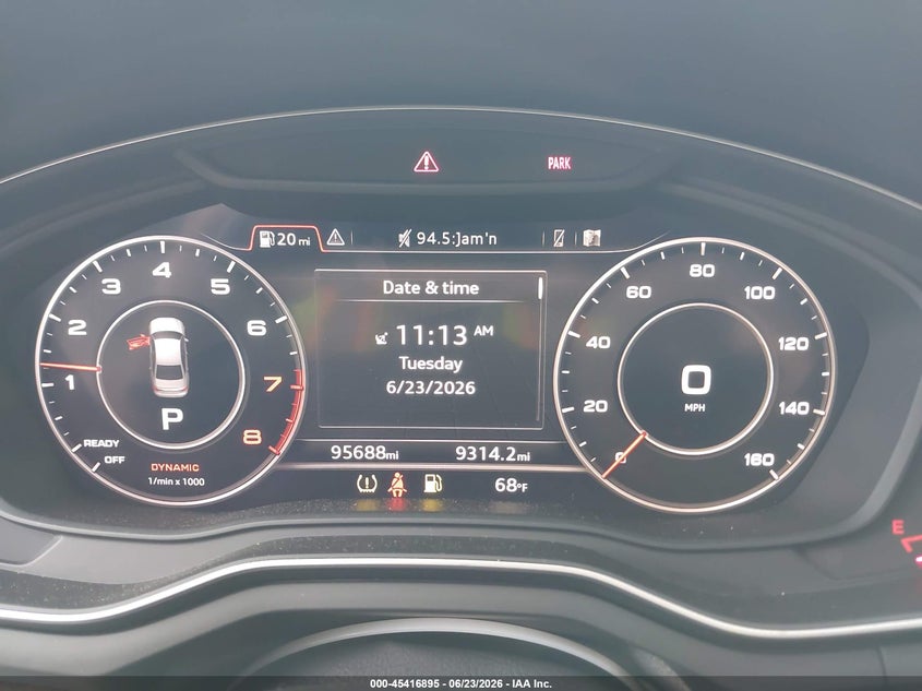 2019 Audi A4 45 Premium VIN: WAUENAF41KN002804 Lot: 45416895