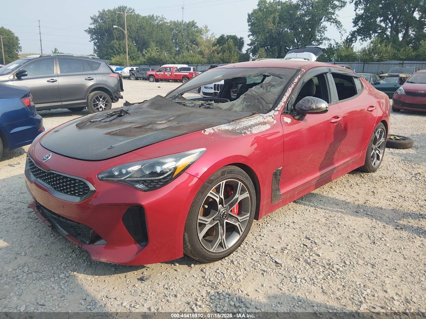 Vin: knae35lc3k6051621, lot: 45914961, kia stinger gt 20192