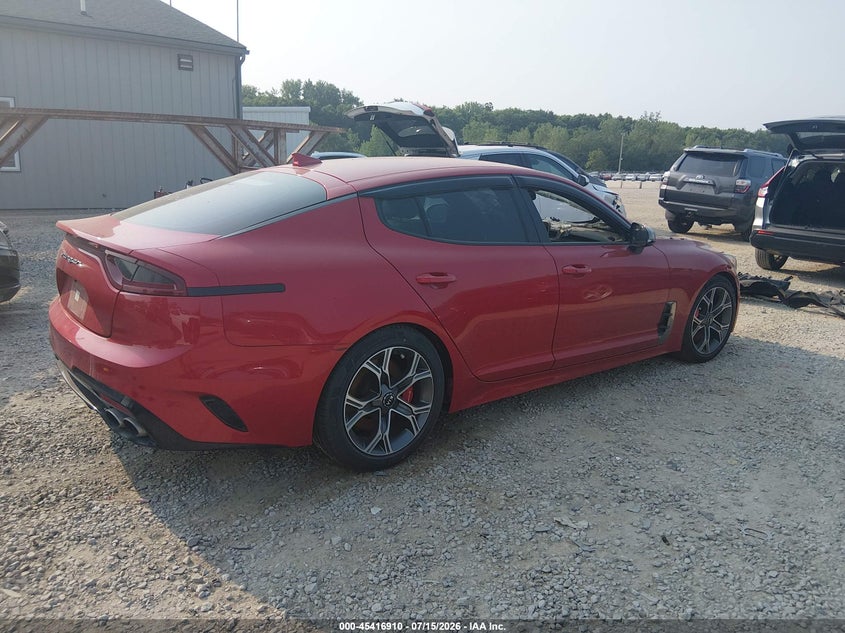 Vin: knae35lc3k6051621, lot: 45914961, kia stinger gt 20194