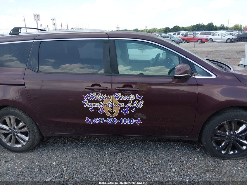 2016 Kia Sedona Ex VIN: KNDMC5C16G6143908 Lot: 45416914