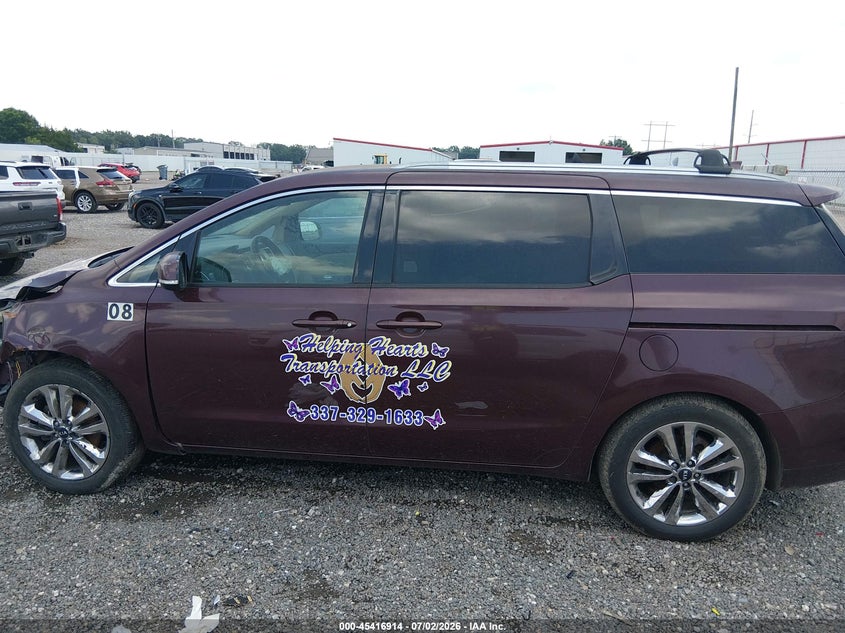 2016 Kia Sedona Ex VIN: KNDMC5C16G6143908 Lot: 45416914