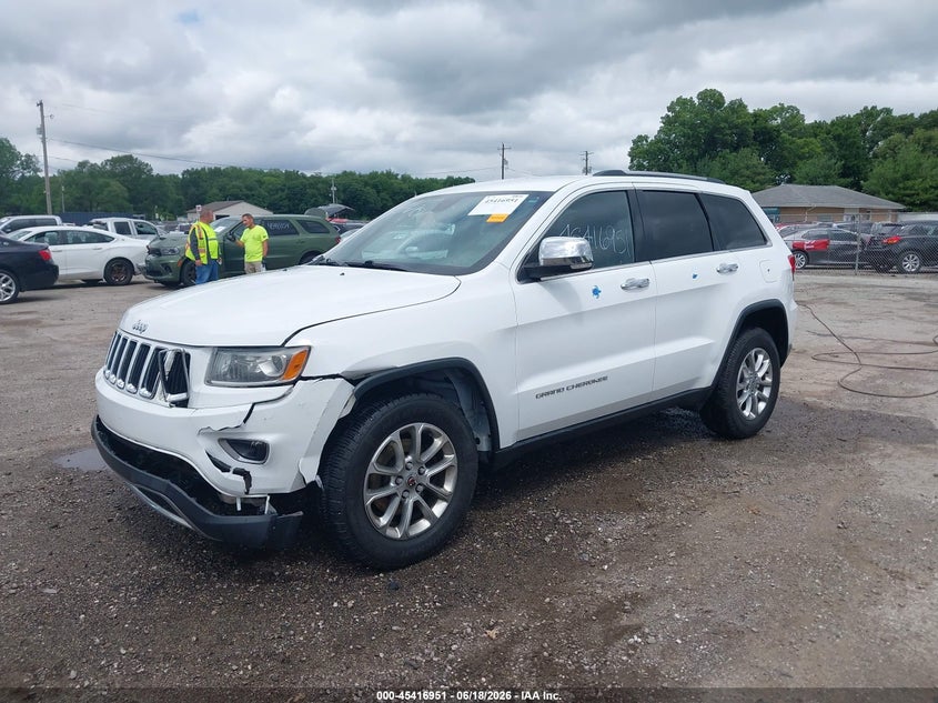 2014 JEEP GRAND CHEROKEE auction photo 2